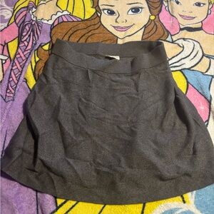 LOFT Dark Gray Circle Skirt